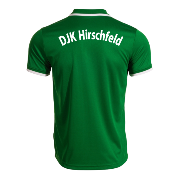 Polo Shirt grün mit Logo und Intitialen