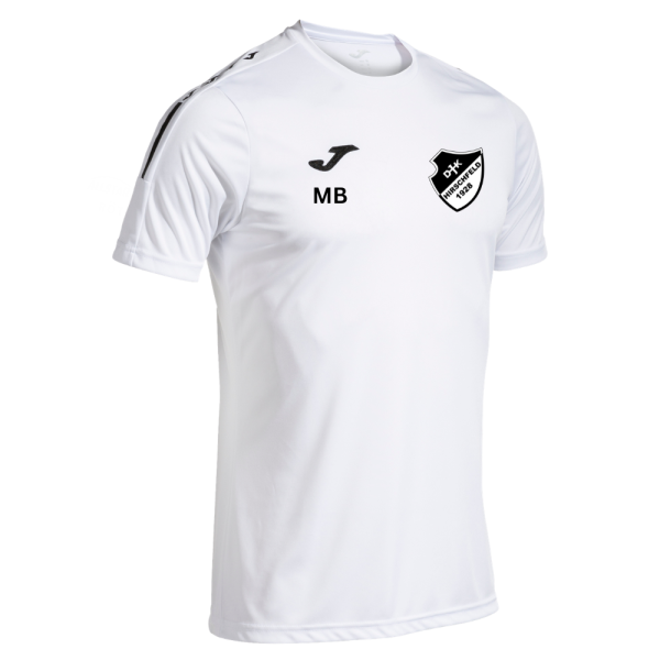 Trikot schwarz, weiß, mint oder grün mit Logo und Intitialen